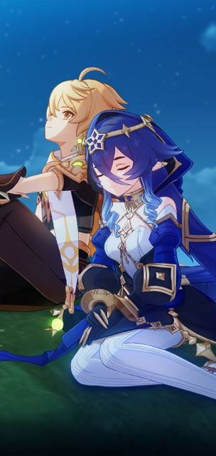 ManifestQu's tweet photo. Layla hangout event was so adorable. Go get him, Layla. #Laylagenshin #GenshinImpact #hangoutevent #aetherharem https://t.co/YznXQJErfS