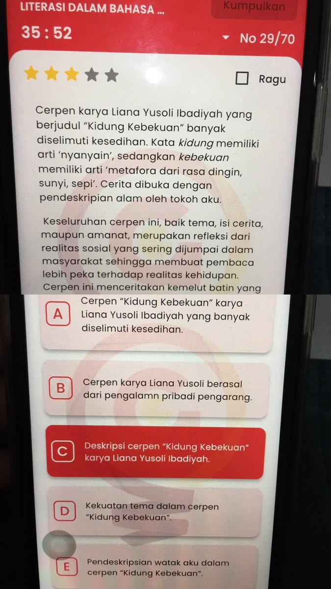 MABA FOLLOW SCHCAMPUS‼️ on Twitter "Sch! Gagasan utama paragraf satu