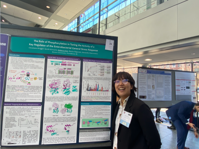 Brown University MCB (@brownmolbio) on Twitter photo Biochemistry concentrator and Deaconescu Lab (<a href="/deaconesculab/">Alexandra Deaconescu</a>) undergraduate researcher, Rebecca Kim presents atĀ NESS 2023! Looks like she had a great time! bscp.org/event/new-engl⦠Biochemistry concentrator and Deaconescu Lab (<a href="/deaconesculab/">Alexandra Deaconescu</a>) undergraduate researcher, Rebecca Kim presents atĀ NESS 2023! Looks like she had a great time! bscp.org/event/new-englā¦