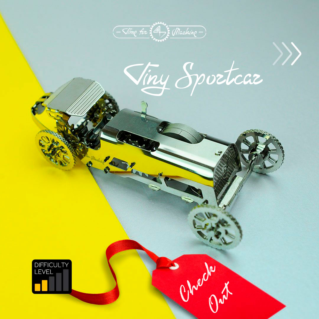 Time4Machine's tweet image. Attention car enthusiasts! We have some news to share about our beloved #TinySportcar model by #TimeforMachine. As some of you may know, this #model is now out of production, and fans have a last chance to buy it.