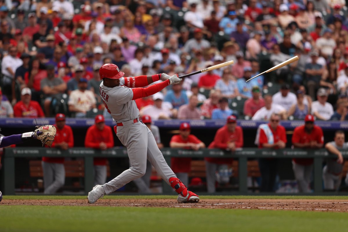 Cardinals's tweet photo. Jordan Walker breaks into the history books! https://t.co/Vq7p0Oj6kO