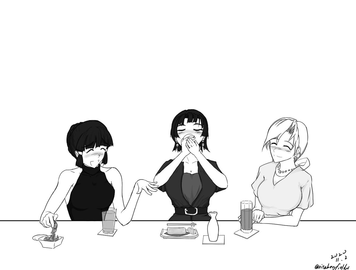 #上手いとか下手とかそういうのは関係なく自分が気に入っている絵を4枚選ぶ 