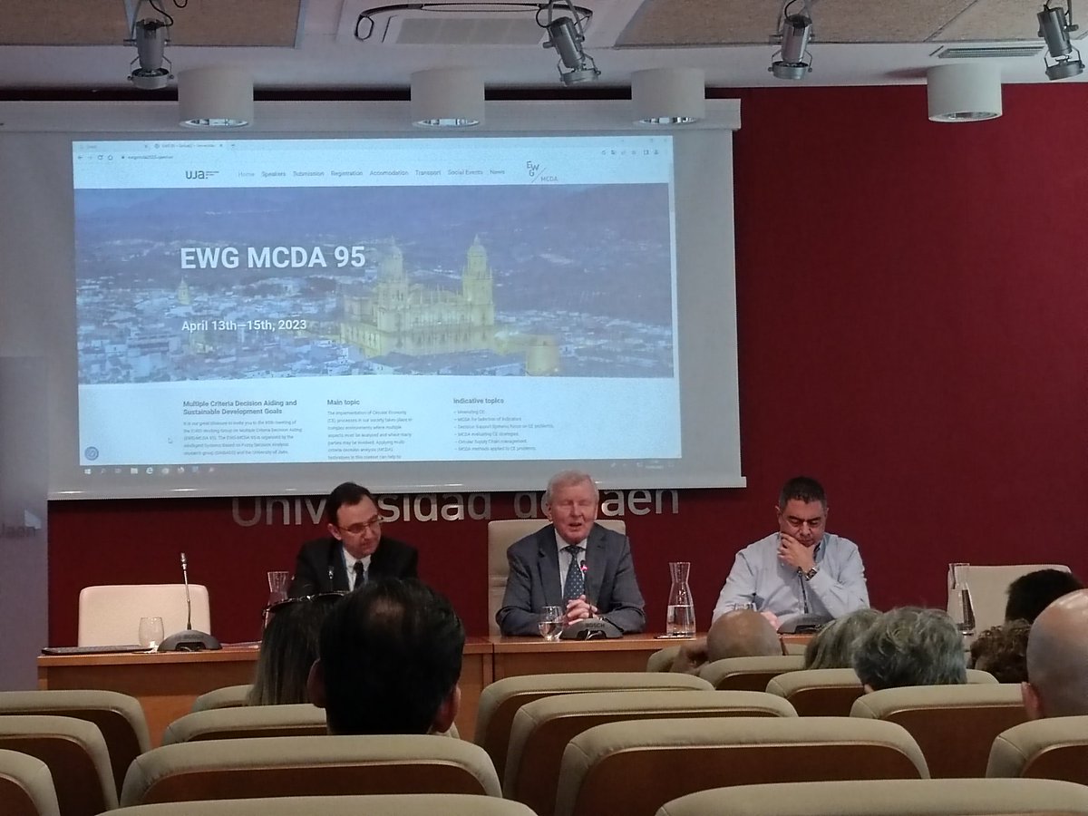 The 95th EWG-MCDA conference organized by <a href="/sinbad2uja/">sinbad2</a> in the <a href="/ujaen/">Universidad de Jaén</a> has started today with the open ceremony