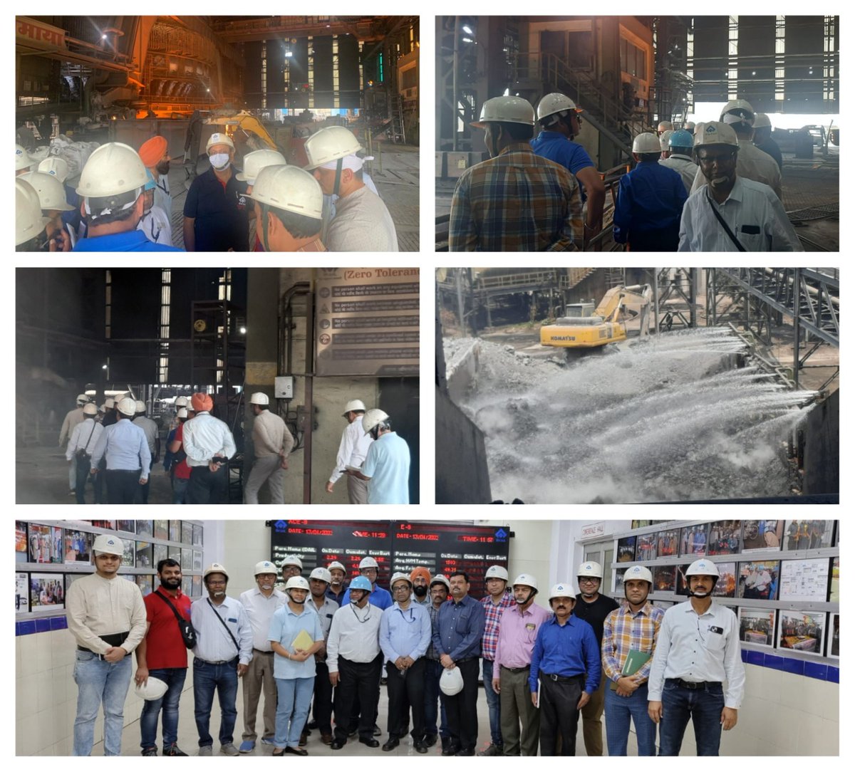 CGWB_CHQ's tweet photo. As a part of water auditor training course, trainees visited the Bhilai Steel Plant, Durg, Chhattisgarh with faculties of RGNGWTRI.
@MoJSDoWRRDGR https://t.co/MjyQjRzngO