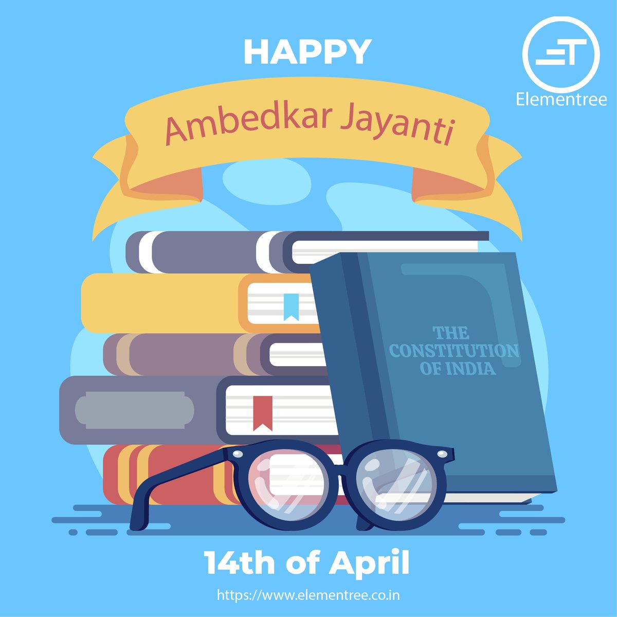 TreeElement's tweet image. Let us celebrate the legacy of Dr. Babasaheb Ambedkar, a visionary leader who fought for social justice and equality for all. His teachings continue to inspire and guide us towards a brighter future. #AmbedkarJayanti #Elementree #3Danimation #SocialJustice #EqualityForAll
