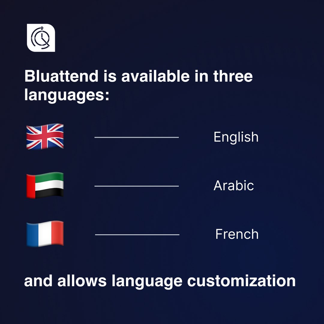 Say goodbye to language barriers with BluAttend! 🌎🙌 Our app's language customization function allows us to personalize the app to your preferred language, ensuring a seamless experience. Contact us at info@blugrass.com to learn more! 

#absencemanagement #timemanagement