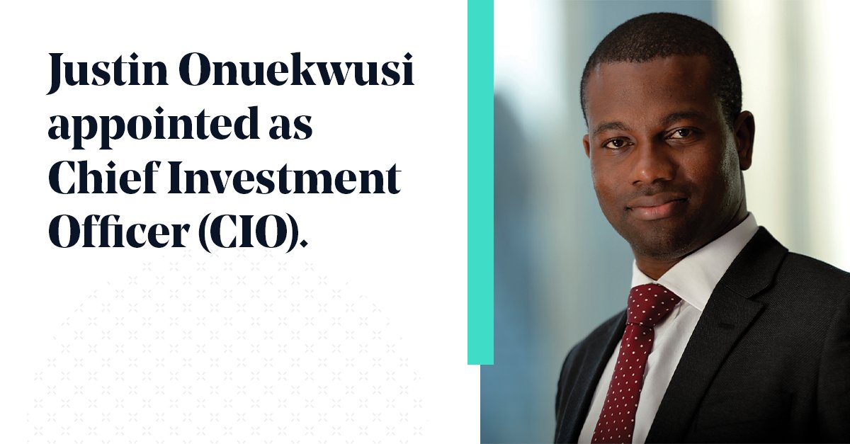 sjpwealth's tweet photo. We're delighted to announce the appointment of Justin Onuekwusi as Chief Investment Officer (CIO) at St. James's Place. 

We look forward to officially welcoming Justin to SJP in October. https://t.co/owWMqxLS9b