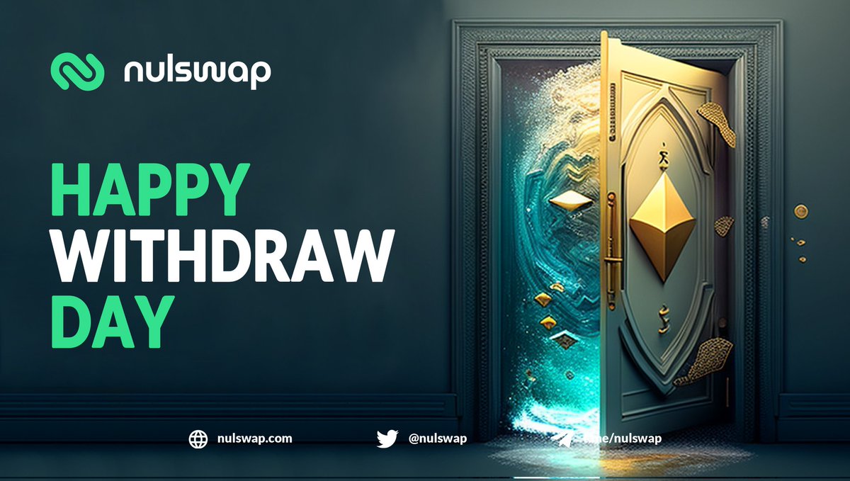 nulswap's tweet photo. 🎉 Congratulations to @ethereum on the successful rollout of the Shanghai-Capella upgrade!

#Nulswap is proud to be a part of the vibrant and innovative #DeFi ecosystem that #Ethereum has enabled. 

Let's keep pushing the boundaries of what's possible in decentralized finance! https://t.co/uZ5PRR0hAm