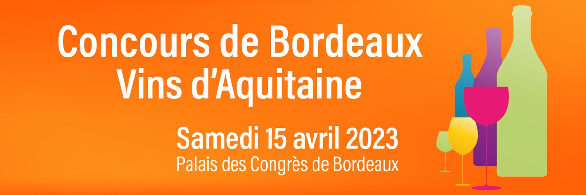ConcoursVinsBdx's tweet photo. [AGENDA] Rendez-vous samedi !
🍷2 800 vins en compétition, 94 appellations représentées.
Le rendez-vous tant en attendu des producteurs de vins se tient samedi 15 avril.
Vous pouvez encore vous inscrire pour venir déguster jusqu'à demain midi.
👉https://t.co/k38OxQNCgc https://t.co/hlOBxGi9MM
