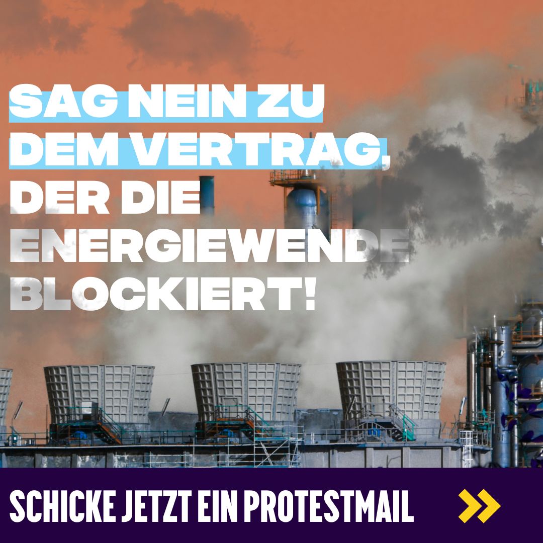 👻Der #Energiecharta-Vertrag treibt weiter sein Unwesen.
🤨Zwar sind Deutschland & andere Länder ausgetreten, aber der EU-Austritt der steht auf der Kippe.
🖊️Schicke eine E-Mail an die 🇸🇪 Ratspräsidentschaft: Sie muss einen EU-Austritt einleiten: 
power-shift.de/eu-ausstieg-en…
#ExitECT