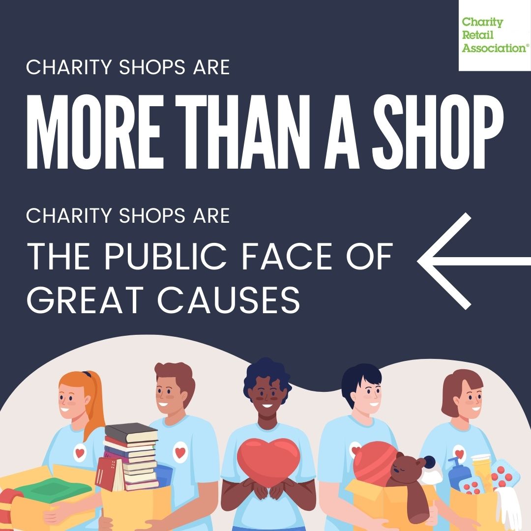 #CharityShops represent #charities on high streets and act as the public, instantly recognisable faces of good causes.💚#MoreThanAShop