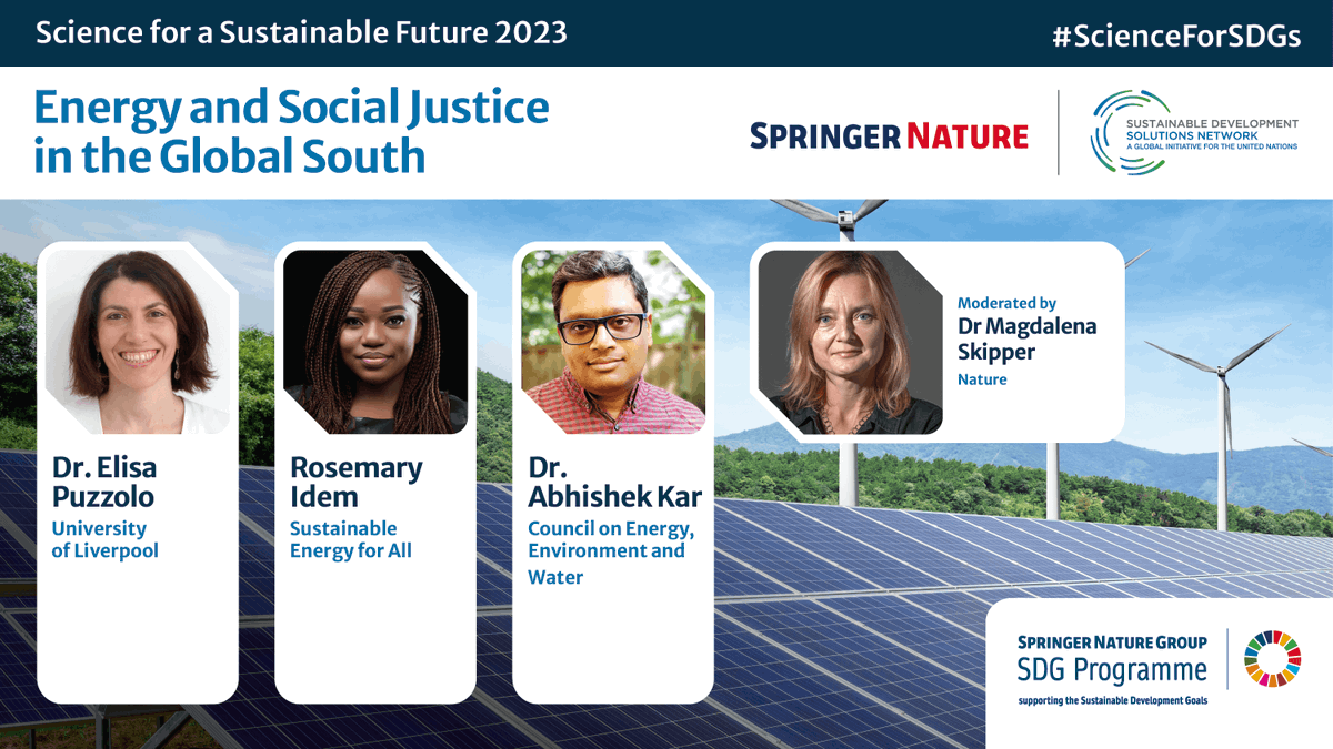 Cleaner energy solutions can improve health outcomes and greater gender balance. How can we ensure solutions work for and will be adopted by meal preparers (mostly women)? Join to find out: bit.ly/41qIKqY
<a href="/RohIdem/">Roh Idem</a> <a href="/Abhishek_Kar_AK/">Abhishek Kar</a> <a href="/Magda_Skipper/">Magdalena Skipper</a> <a href="/EPuzzolo/">Elisa Puzzolo</a> <a href="/CLEANAirAfrica/">CLEAN-Air(Africa)</a>