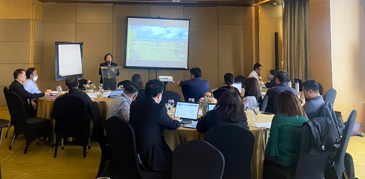 poverty_action's tweet image. IPA #Philippines held its third and final Monitoring and Evaluation (M&amp;amp;E) workshop series with the Philippines Supreme Court on its #DataHub on March 28, 2023, in Manila 🇵🇭. Learn more about the Data Hub: bit.ly/scphdatahub