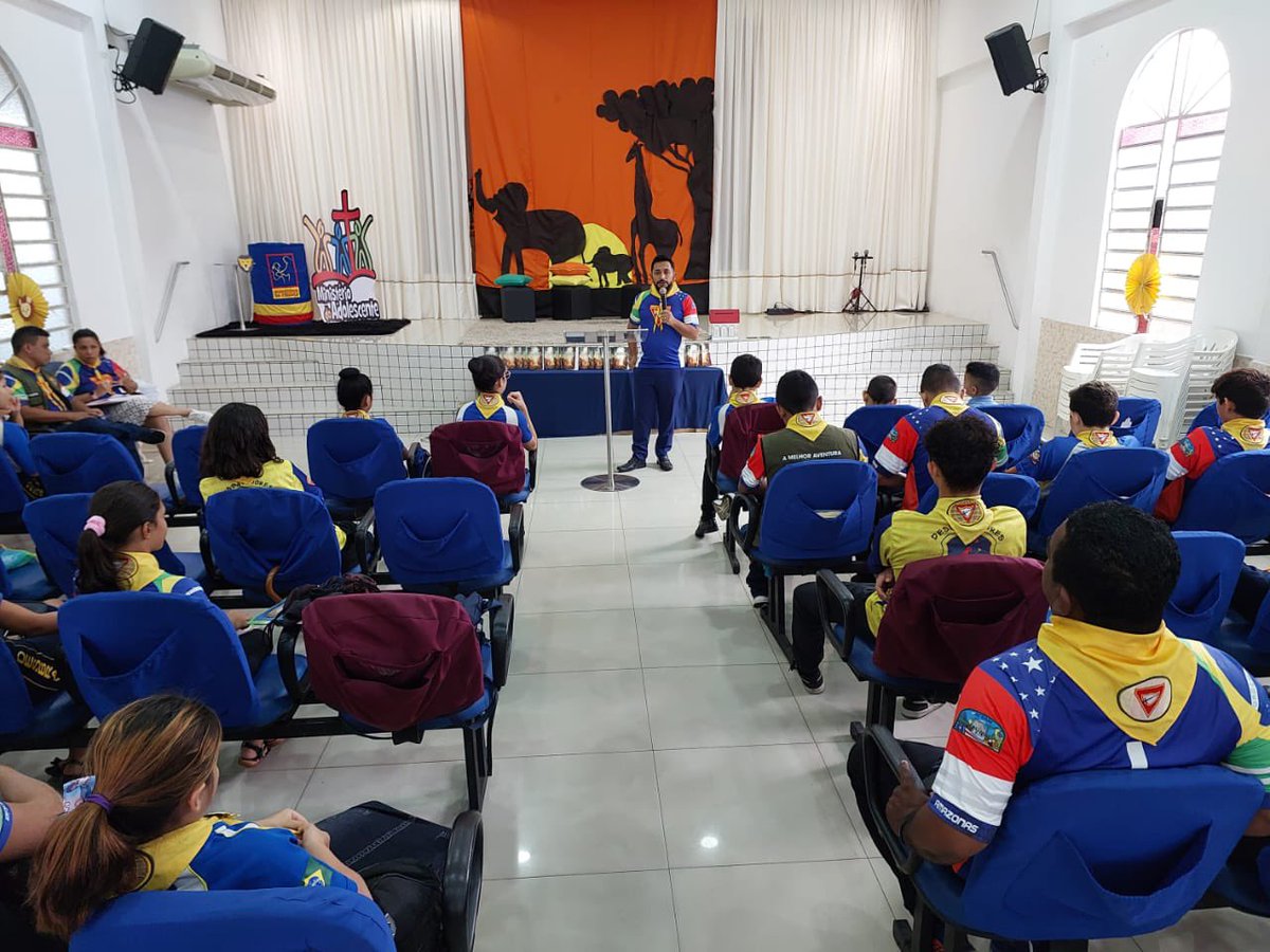 wallacermachado's tweet photo. Clubes de Desbravadores se preparando para o Campori…
A visita Pastoral nos clubes de desbravadores é essencial para os nossos juvenis e adolescentes.
Faz toda a diferença.
#DistritoCompensa3
#AmeAVoltadoSenhor https://t.co/nIBnUfebMv