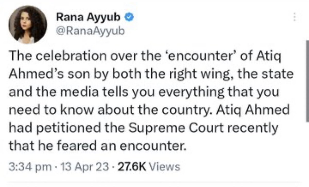 rupamurthy1's tweet photo. Yes, this is so shameful on part of RW and the govt. How can anyone celebrate the death of gangsters & murderers? They are unsung heroes, they work towards controlling the population after all, by killing a few innocent people that is all. This is a clear case of conspiracy against Minorities.
