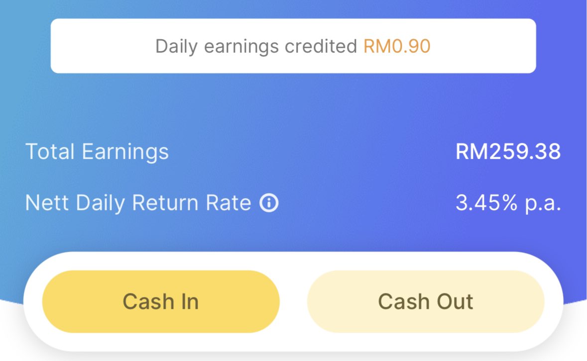 iwanqais's tweet photo. Fyi mmg I stalking lebihan duit yg I tak guna dlm go+ tng ewallet. so adalah jugak hasilnya walaupun return investment tu sikit. This time i will share tis with my followers 🤲 https://t.co/kCeWdnG0ID