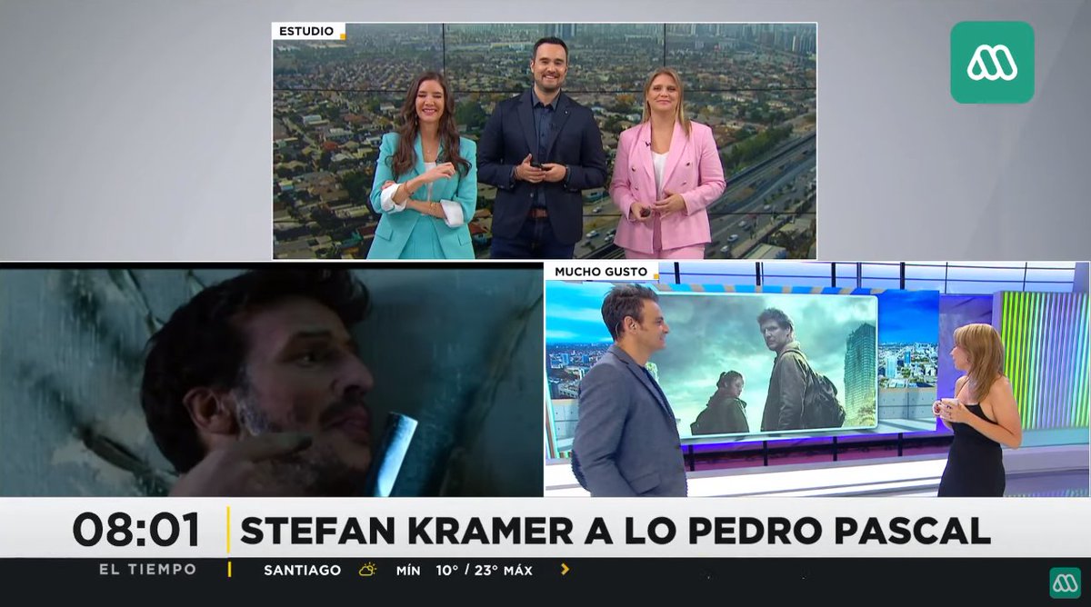 📺 #MeganoticiasConecta | Stefan Kramer a lo Pedro Pascal

📡 Señal en vivo » meganoticias.cl 

📡 Señal YouTube » bit.ly/3MzwXSW