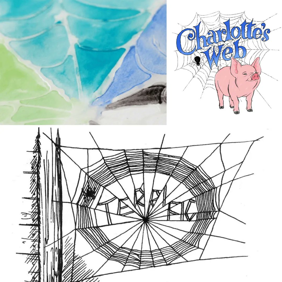 Make your own TERRIFIC web in this glue-and-paint craft activity bit.ly/MakeYourWeb! Send your work to family@dct.org and you'll be featured in a post like this! Get your tickets (starting at $17) at bit.ly/DCTCharlottesW…. April 29 – May 27, 2023!