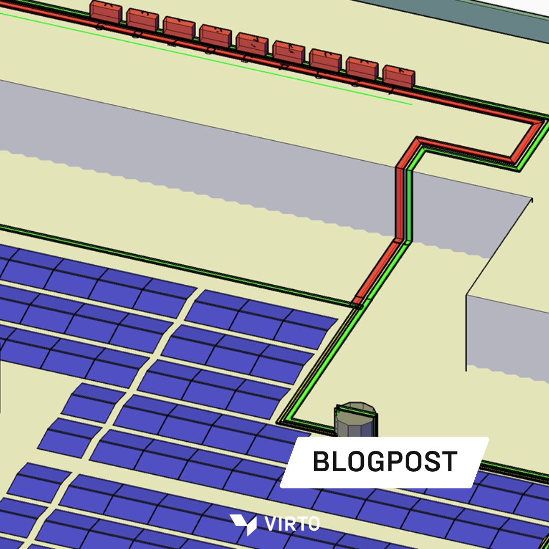 VirtoSolar's tweet photo. Applying cable tray management in the early design phase of a solar project avoids potential issues and errors later during construction. Read more in our blogpost via https://t.co/Ao7t1y4ixS
#virtosolar #solarengineering# #solarenergy #solar #engineering #pvdesign #pvsoftware https://t.co/Oq0DYi2tIW