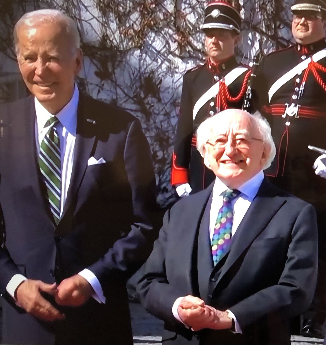 President to President     Dublin 2023 ⁦<a href="/PresidentIRL/">President of Ireland</a>⁩ ⁦⁦<a href="/JoeBiden/">Joe Biden</a>⁩