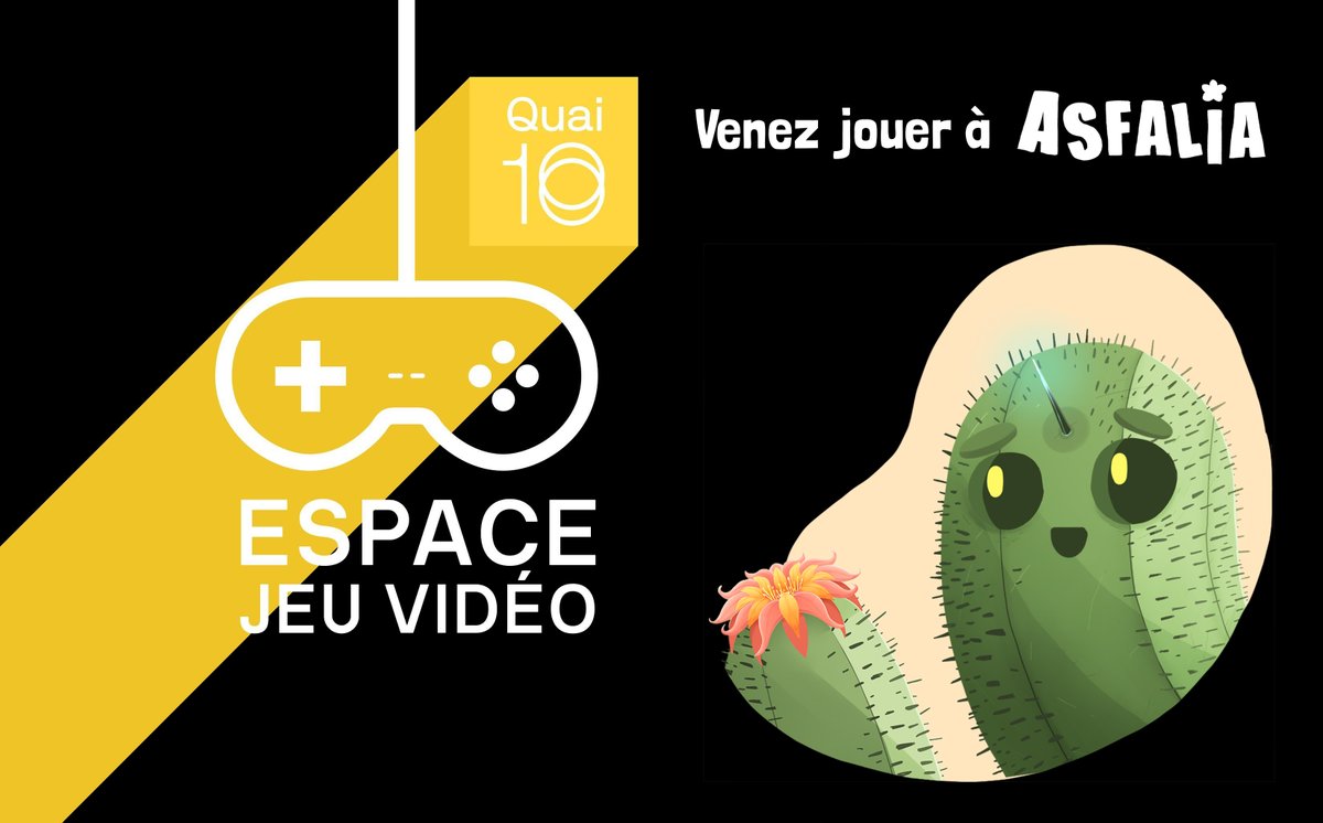 Plus que quelques jours pour pouvoir tester le jeu-conte "Asfalia : Colère" à l'espace gaming du <a href="/quai10charleroi/">Quai10</a>. 🦓

Un plongeon dans un univers féerique &amp; merveilleux attend votre enfant dans ce Point &amp; Click dessiné à la main.

bit.ly/3msp4Ef

#jeuvideo #charleroi
