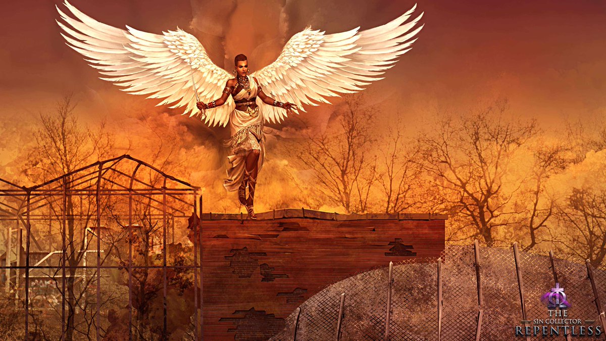 SylenStudio's tweet photo. @SinCollectors Them At The Top realized that they are incapable of eradicating humanity and destroying the earth. Since the job couldn’t be done by themselves, so the apocryphal angels were call into being👼

Join the apocalypse👉https://t.co/lUrVqCywuU 

#ScreenshotSaturday #indiegame https://t.co/8nVs5tFTDJ