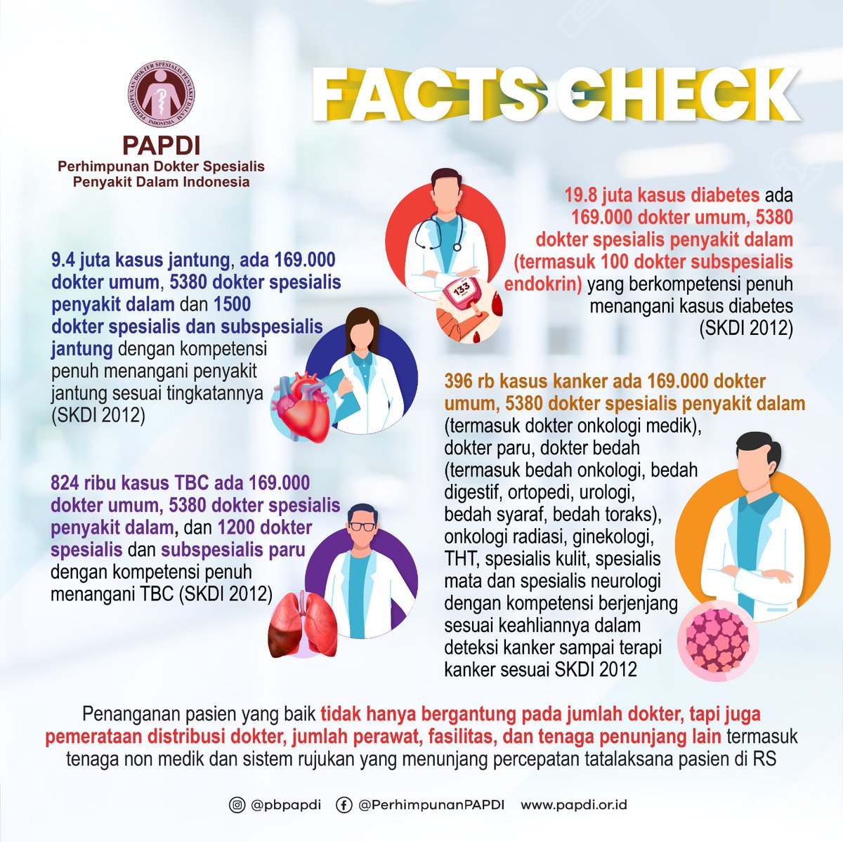 nirwan_anestesi's tweet photo. Faktanya banyak faktor...
Makanya jangan diframing bahwa semua salah IDI... Akhirnya IDI jadi sasaran bully, persekusi dan dihapus dari RUU Kesehatan...
#FactsCheck
#Papdi https://t.co/N7qkNWy9nQ