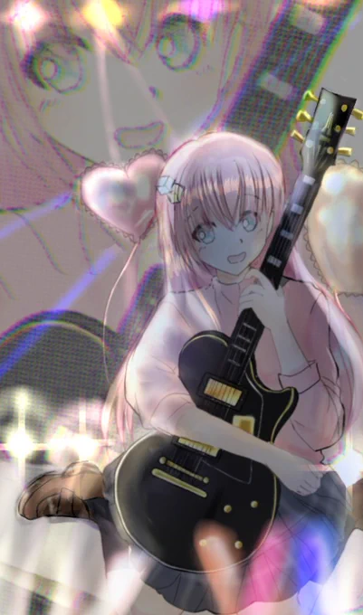 お疲れ様です(*'ω`*)ぼっち・ざ・ろっく ファンアート200、180いいねありがとうございます(*'∀`)2バージョン作ってみましたRTありがとうございました(*'꒳`*) 
