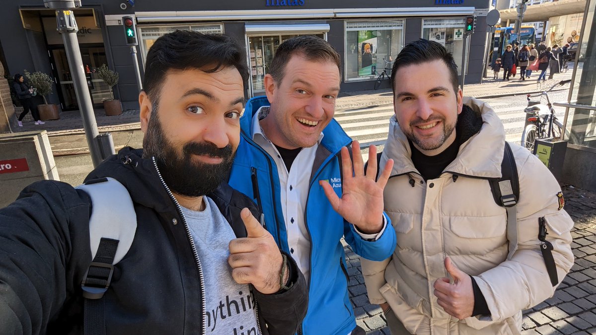 enginsoysal's tweet photo. De @workplacedudes zijn weer samen vandaag in #Denemarken voor de #EMS event. Samen met @BurgerhoutJ en @RSFerreira_ https://t.co/vmM5nHrBlP