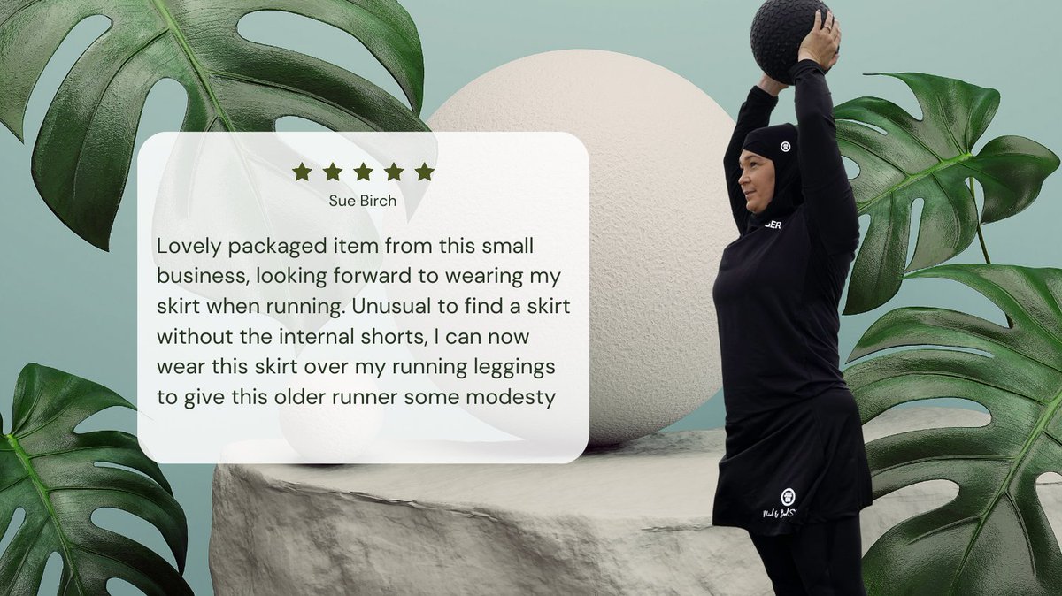 Thank you Sue for your wonderful review of our Action Skirt featured in this months @womensrunninguk Magazine under Best Test for modesty

Our reviews on Trust Pilot are giving you confidence in our amazing products - keep them coming and help Jog On build this small business