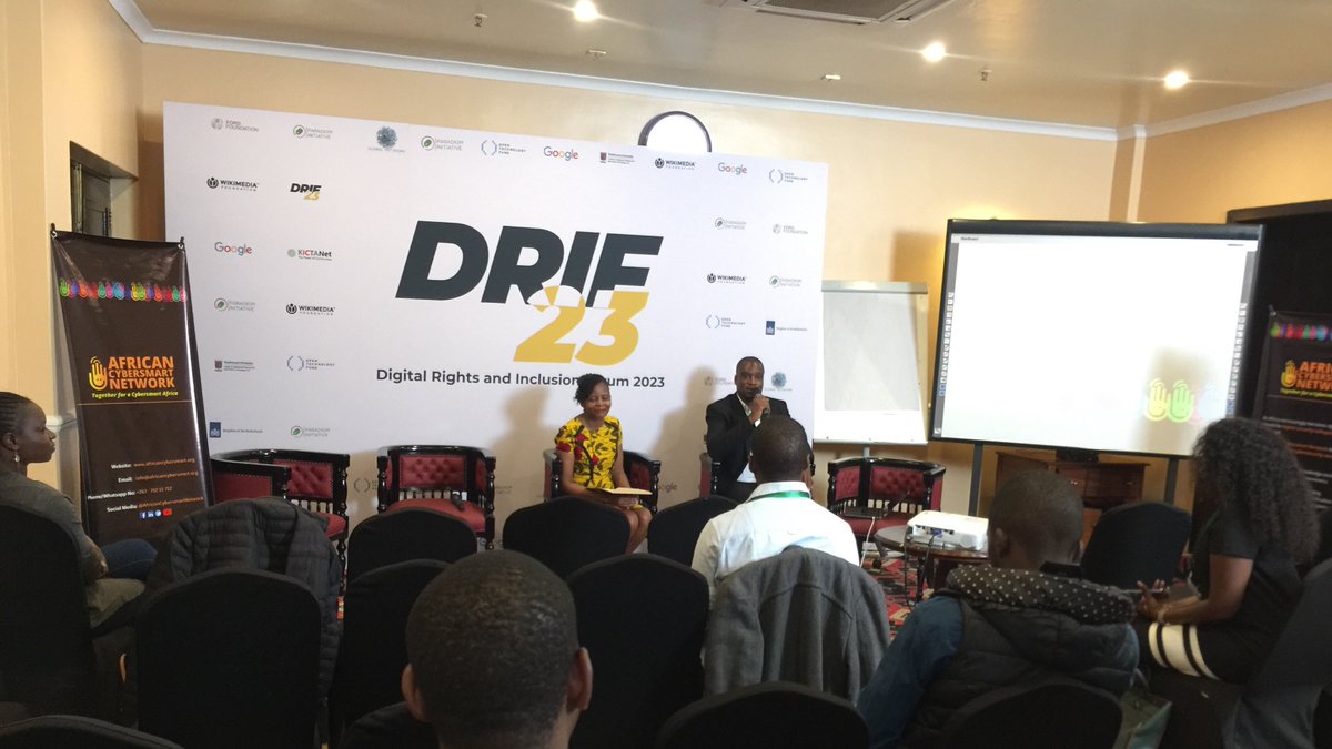 Attending the launch of African Cybersmart Network on the sidelines of #DRIF23 <a href="/Afrocybersmart/">African Cybersmart Network</a> @davidmoepeng
#AfricaBeCyberSmart