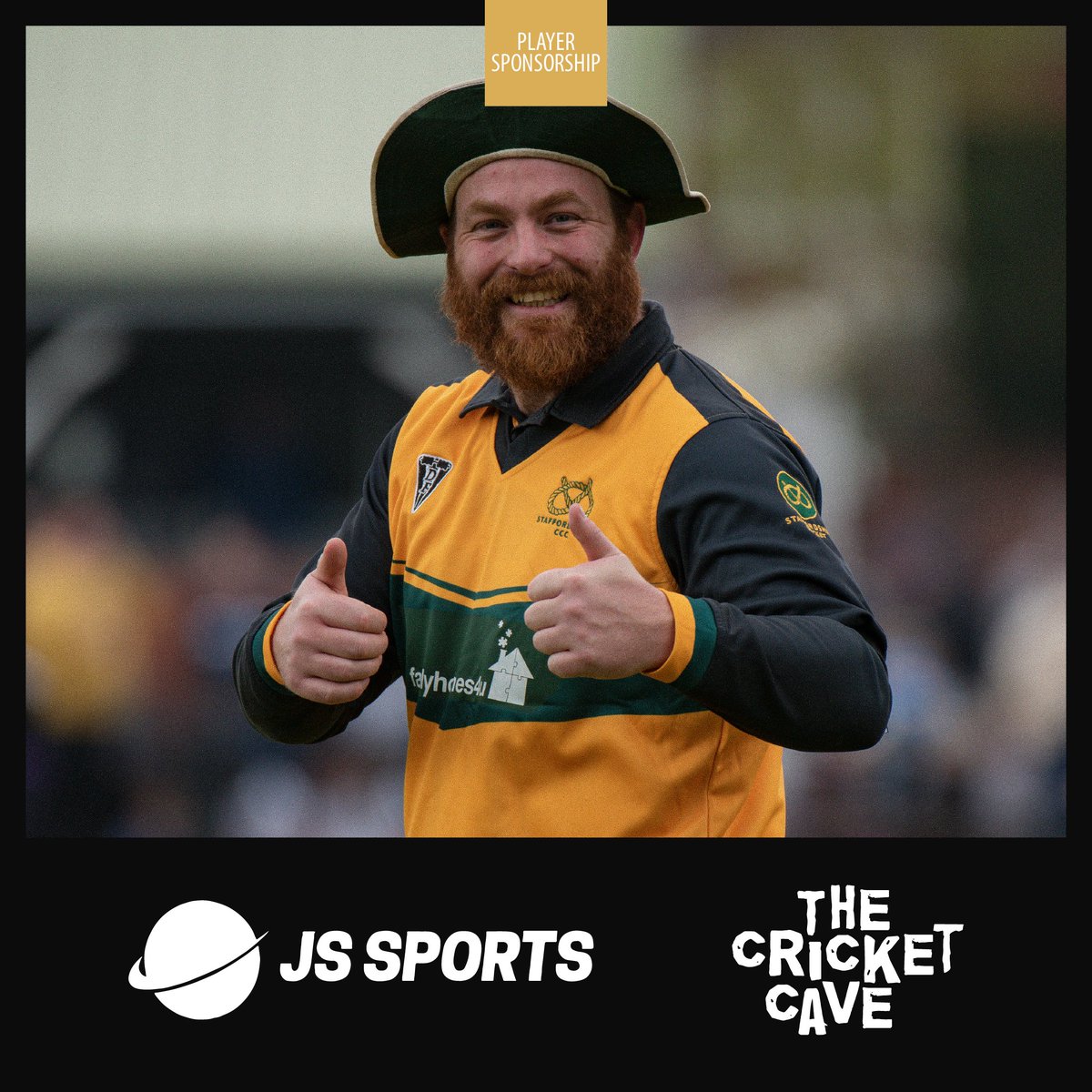 We are pleased to announce that batsman Peter Wilshaw will be sponsored by JS Sports and The Cricket Cave for the 2023 season.

We are grateful for their support of the veteran Staffordshire batsman