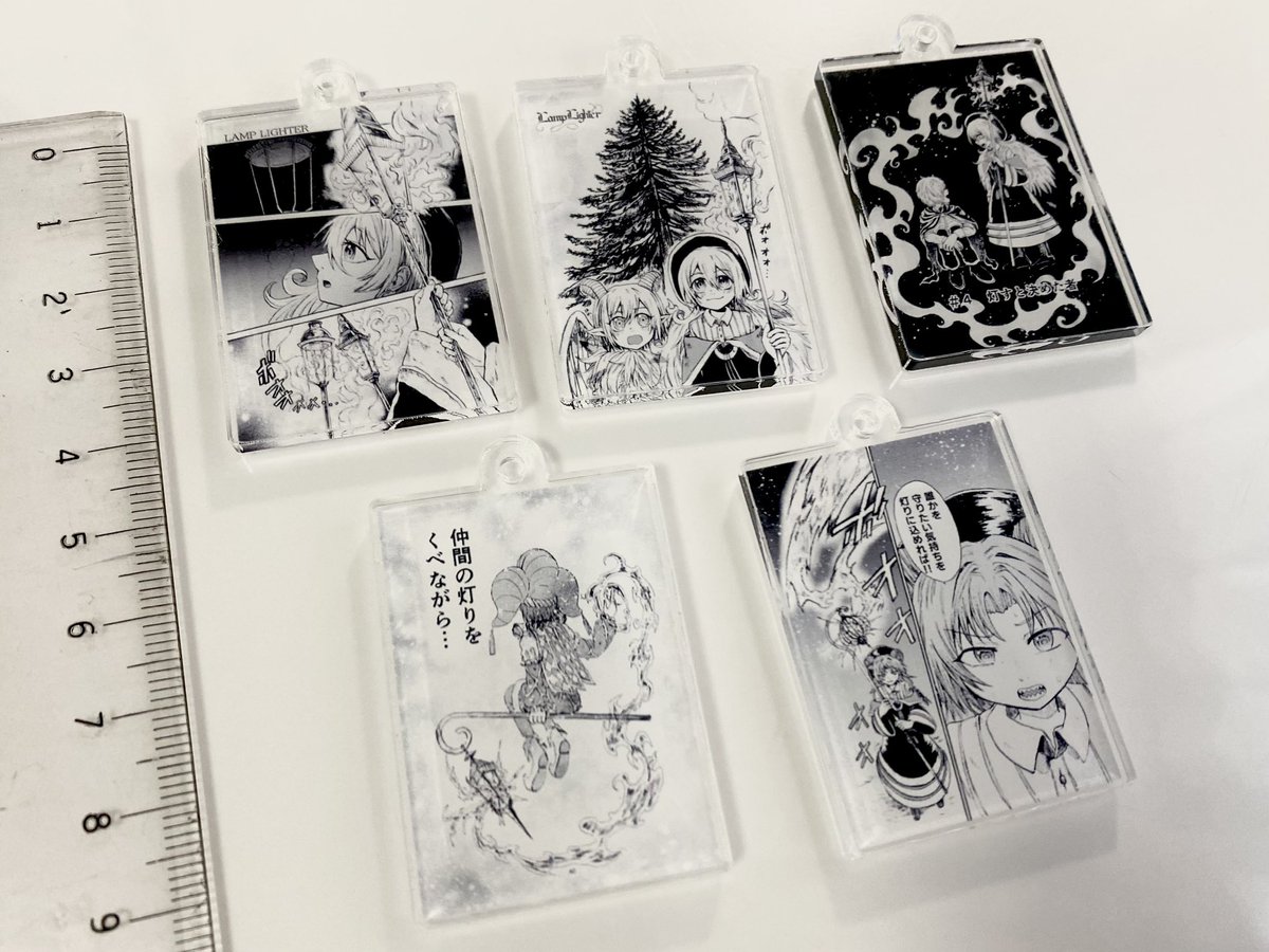 新刊セットに付けるミニアクキー作ってみました!数量限定...可愛い! 