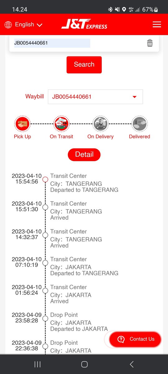 RandiDestroy's tweet photo. @jntexpressid Min, paket abang saya No. Resi JB0054437054 dan JB0054440661 belum sampe juga, tolonglah dipercepat 😑 https://t.co/drmHyNnvLW