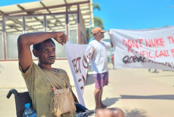 Solomon Islands 🇸🇧 joins the resistance against Japans proposed plans to dump nuclear waste into the Pacific Ocean. @MavePSeda 

#DONTNUKETHEPACIFIC #MyFishIsYourFish #NewClearWays #ImOnTheOceansSide #PacificSolidarity