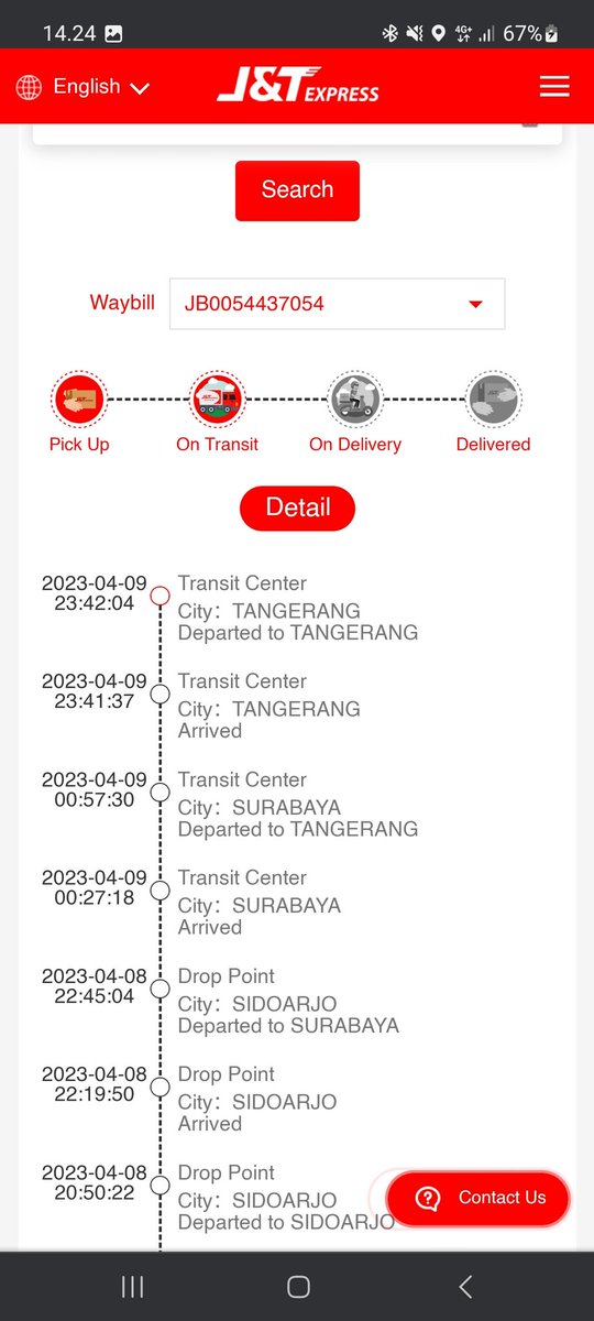 RandiDestroy's tweet photo. @jntexpressid Min, paket abang saya No. Resi JB0054437054 dan JB0054440661 belum sampe juga, tolonglah dipercepat 😑 https://t.co/drmHyNnvLW