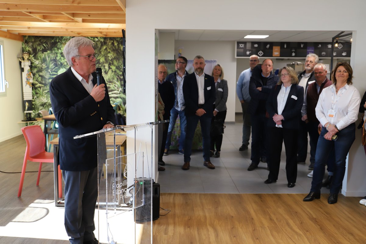 PBFinistere's tweet photo. [🍽️Inɑuguɾɑtion du Bɑlɑfenn 🍽️] 
Travailleurs,  parrains, salariés,  administrateurs, institutionnels, ... beaucoup de monde était présent  pour faire de cette inauguration une réussite ! 
🙏Merci à tous pour votre présence et implication ! #esatco29 #balafenn #restaurantinclusif https://t.co/2zItn7cp8m