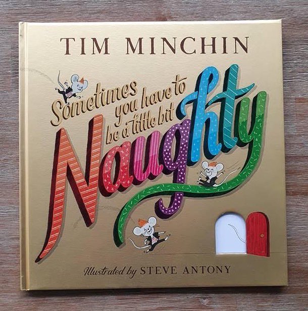 It's finally out in the UK. Sometimes You Have To Be A Little Bit Naughty published today and is available at all the best bookshops. RT to WIN a free copy! It's my second book with the brilliant @timminchin.