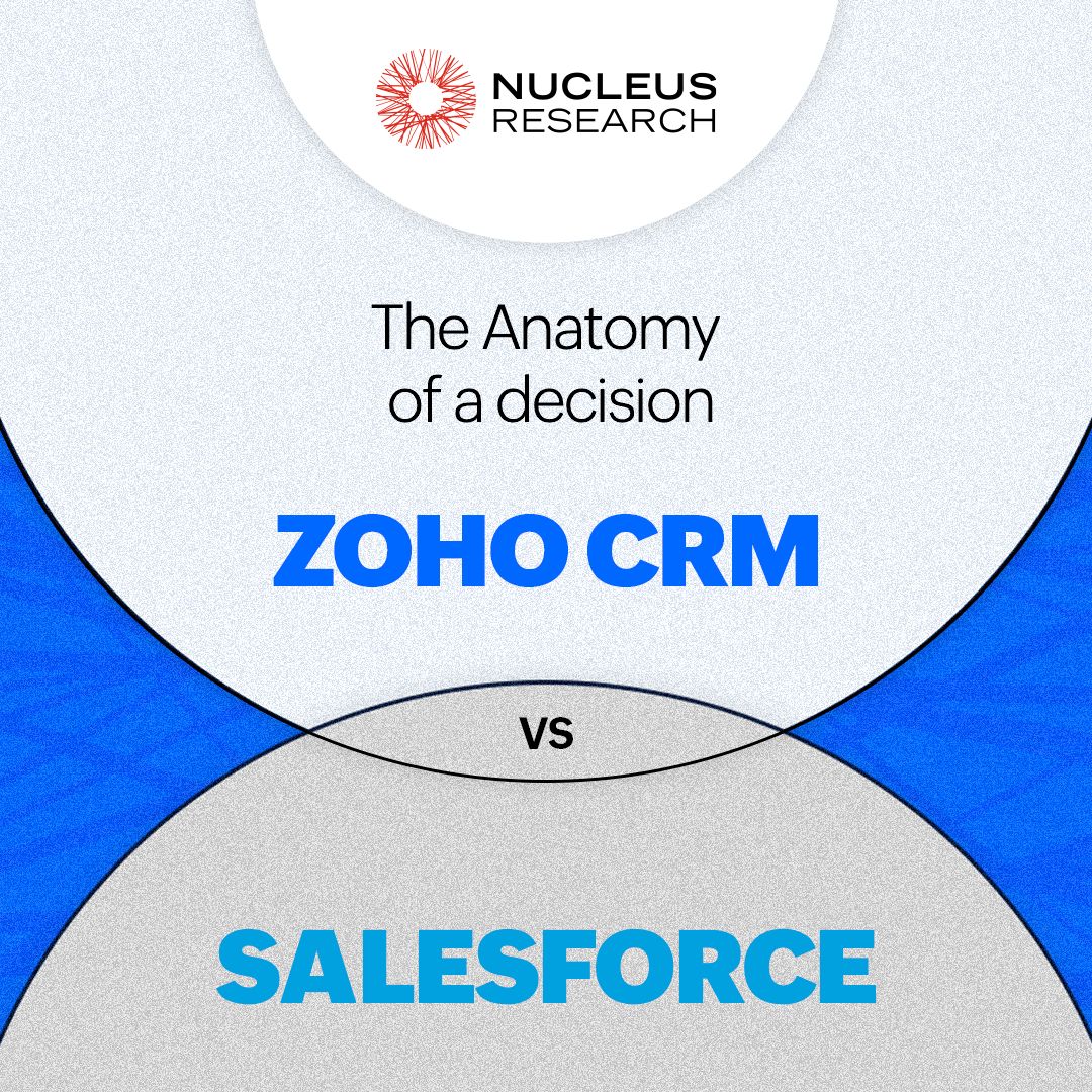 ZohoEspana's tweet photo. ¿@ZohoCRM o Salesforce?

Muchas empresas se han enfrentado (y se enfrentan) a esta decisión. La buena noticia es que @NucleusResearch ha contestado a la pregunta publicando su matriz de valor de la tecnología CRM para 2023. 

Accede al informe completo en: https://t.co/g14af2ONgC https://t.co/pnZSXVxT4T