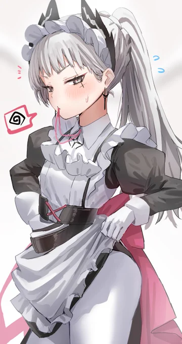 アイリーニのメイド服コーデを見て、心の中の𝗧𝗛𝗘 𝗚𝗢𝗟𝗗𝗘𝗡 𝗔𝗚𝗘 𝗪𝗜𝗟𝗟 𝗥𝗘𝗧𝗨𝗥𝗡 𝗔𝗚𝗔𝗜𝗡を抑えきれないので早く実装して 