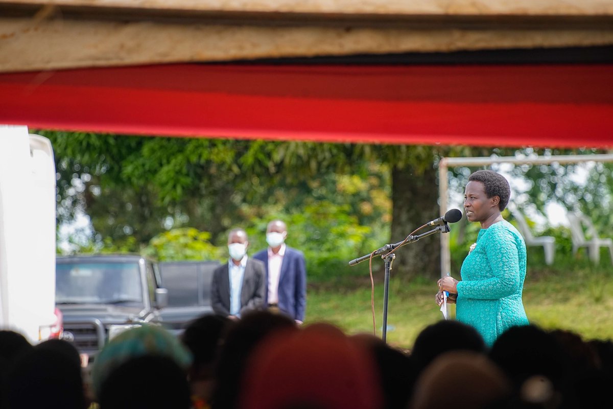 JanetMuseveni's tweet photo. I officiated the belated Women's Day celebrations in Ntungamo District, where I took the opportunity to encourage women to set meaningful goals for the upcoming year. By focusing on our achievements and progress, we can make this annual event even more significant and impactful for women, families, and our entire nation. During the celebration, I urged the attendees to come together and work on plans for the year, ensuring that the next Women's Day will be filled with stories of success, emphasizing the true value of a woman's contributions to her family and community. 

At the event, I also challenged women to take on income-generating projects to support their households and to promote a culture of saving and investing in their communities. By working together and utilizing the resources our beautiful country offers, we can create a brighter future for everyone. I highlighted the importance of taking advantage of government programs designed for economic empowerment, so we can help one another succeed and prosper.

Lastly, I emphasized the need to protect the well-being of our children and communities by tackling the LGBTQ agenda with determination and vigilance. By monitoring our children's exposure to various media sources and setting aside politics, we can work collectively towards improving lives, contributing to the growth of household incomes, and fostering a better future for all.
