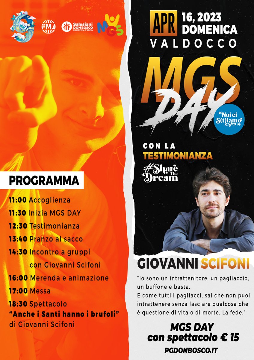 infoANS_IT's tweet photo. In arrivo il 16 aprile 2023 l’#MGSDAY a Torino-Valdocco!
https://t.co/ZZZvEBZVR1 https://t.co/3fZUJTeMfT