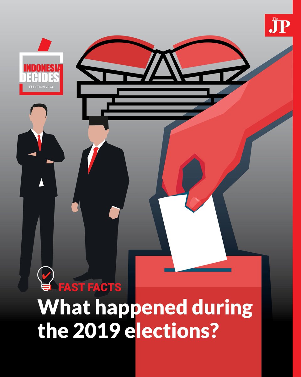 jakpost's tweet photo. [How does the 2019 vote inform the 2024 elections?]

#IndonesiaDecides2024 https://t.co/HNXas42TWh