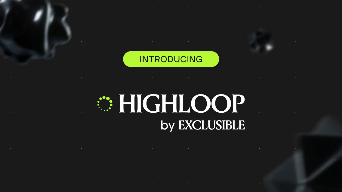 Highloop tweet media