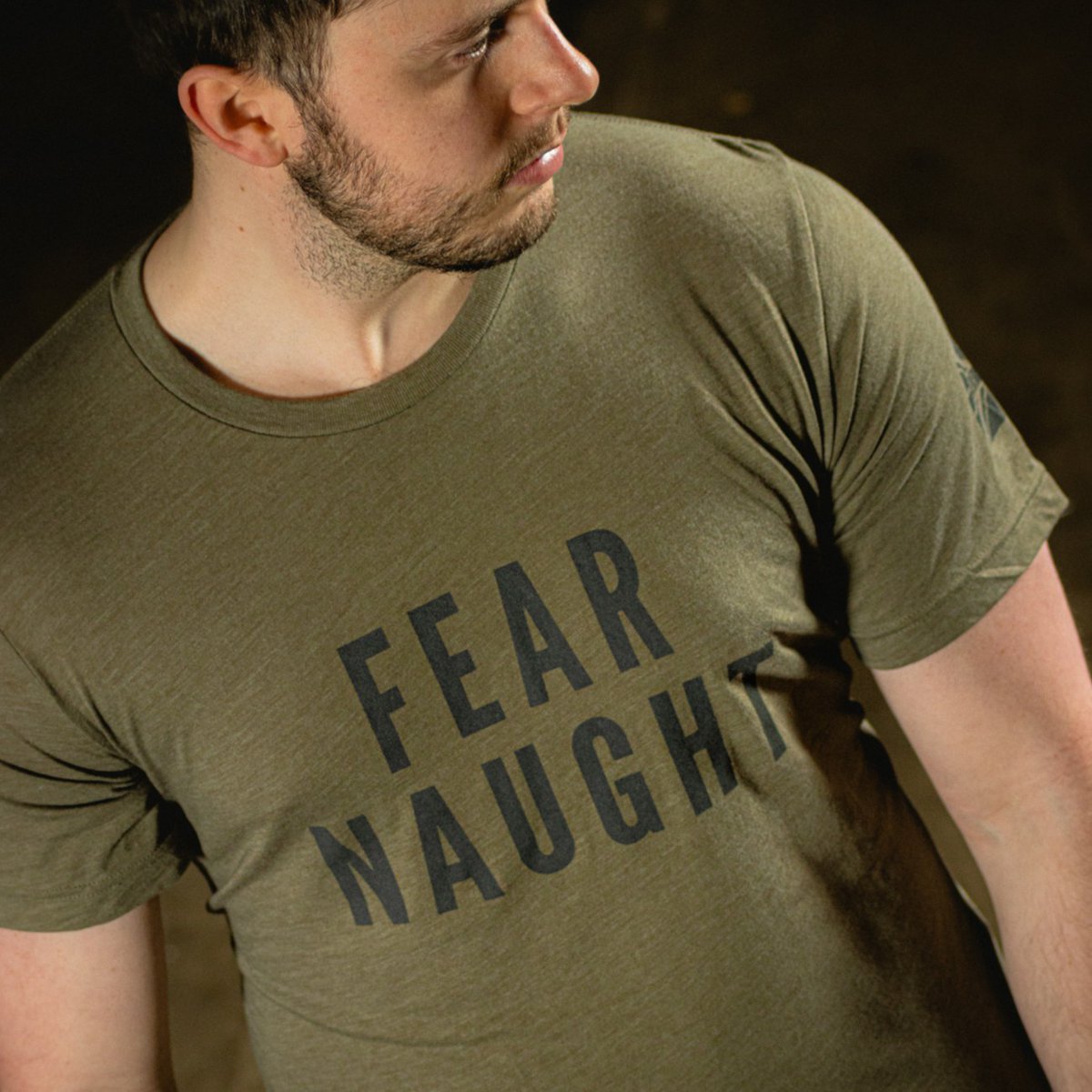 FearNaughtUK's tweet photo. Have you got your limited edition FEAR NAUGHT Olive T-Shirt One? 

Grab yours while stocks last! 

Shop now 👉 https://t.co/aacZ0be7Sw https://t.co/CXDBUnotUL