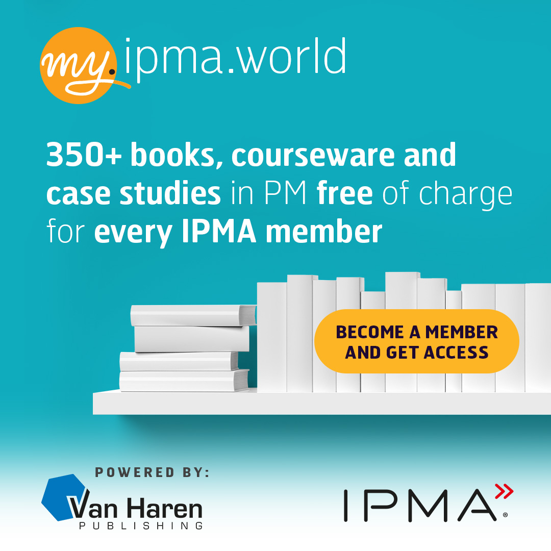 More than 350 books, courseware, and case studies now available on myipma.ipma.world - free of charge for every IPMA member. Find your local Member Association: ipma.world/ipma-membership and start exploring the wonderful world of project management.