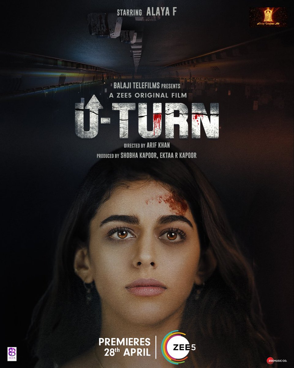 PPMoviez's tweet photo. TRAILER OUT NOW… #AlayaF stars in this #Zee5 original film: #UTurn… Watch the trailer now...💥🔥 
#UTurn premieres 28 April 2023 on @ZEE5India.

#UTurnTrailer: https://t.co/1sMsEgXTKW https://t.co/m30aiHldje