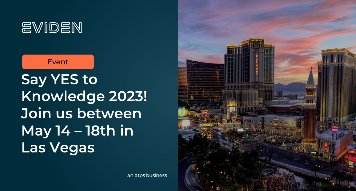 Evidenlive's tweet photo. 🎉 Join us at Knowledge 2023!

 We are excited to showcase our expertise in #Cloud Optimization and Migration Workflows, and introduce our latest co-developed solution, #Elevate Now. 🚀

Register now 👉 https://t.co/94f63VAOA6
Book a meeting 👉https://t.co/D5tUMspEz1. 📅 https://t.co/dndziKaa22