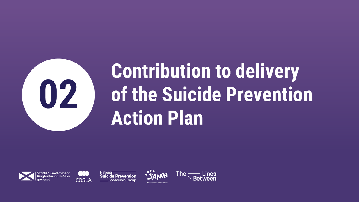 SuicidePrevScot's tweet photo. 🆕 An evaluation for @SAMHtweets, who host our Lived Experience Panel, has been published.

Researchers @thelinesbetweet identified an increased profile for lived experience, big impact on SP strategy &amp; delivery and individual, personal benefits.

▶️ https://t.co/zvInslVj5w

🧵 https://t.co/nWSrwZNaA0