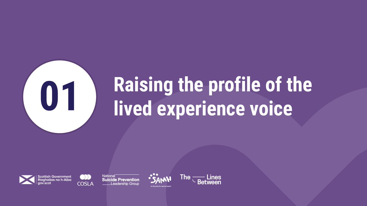 SuicidePrevScot's tweet photo. 🆕 An evaluation for @SAMHtweets, who host our Lived Experience Panel, has been published.

Researchers @thelinesbetweet identified an increased profile for lived experience, big impact on SP strategy &amp; delivery and individual, personal benefits.

▶️ https://t.co/zvInslVj5w

🧵 https://t.co/nWSrwZNaA0
